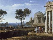 Claude Lorrain, Landscape with Aeneas at Delos